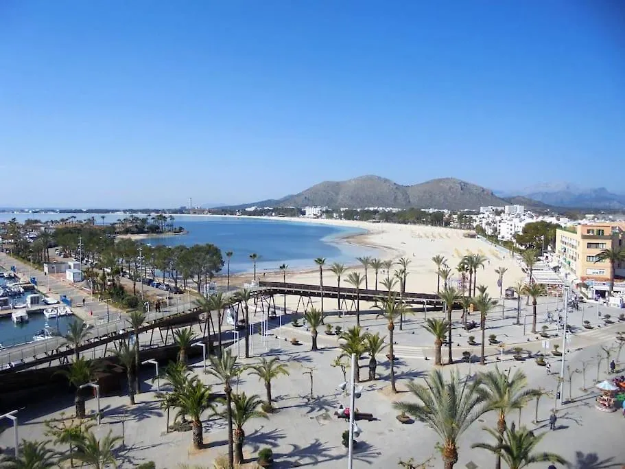 Tranquilo Apartamento Con Vistas Al Mar. 알쿠디아 항구