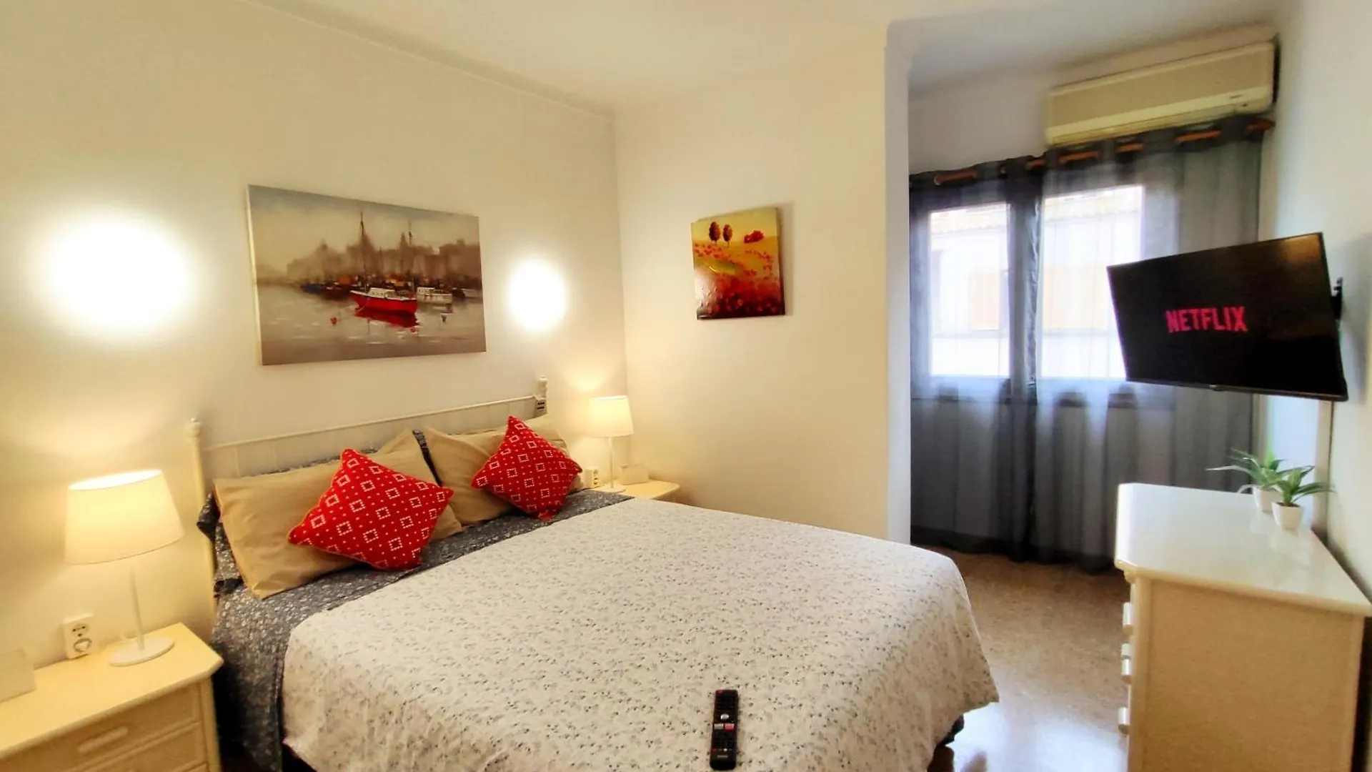 아파트 Tranquilo Apartamento Con Vistas Al Mar. 알쿠디아 항구 스페인
